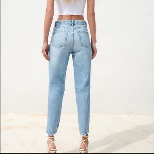 Zara mom jeans